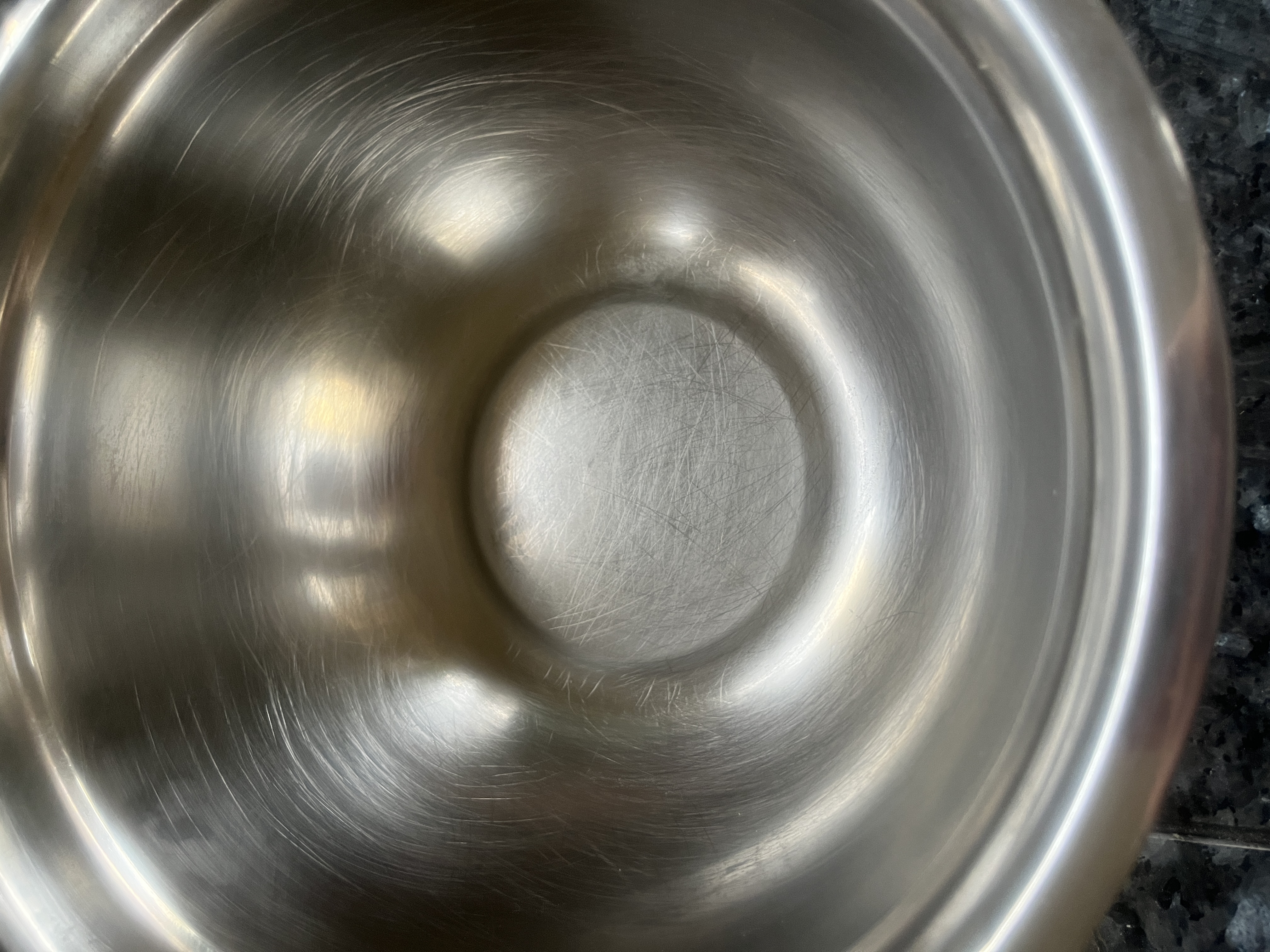 Stainless steel — after cleaning